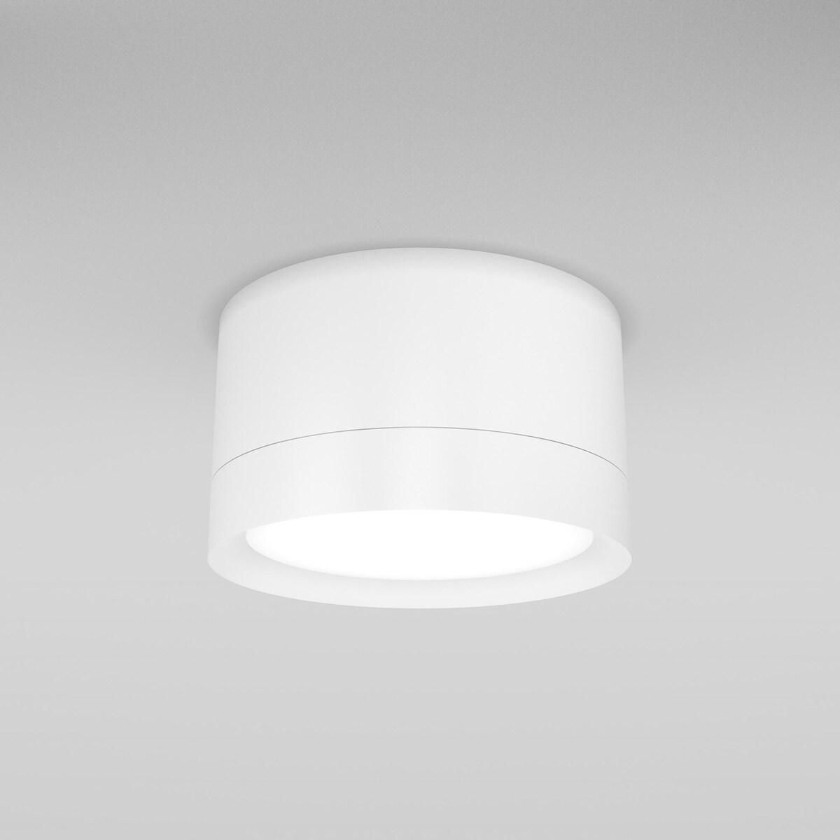 Plafon natynkowy C086CL-GX53-SRD-W LED 15W do salonu biały