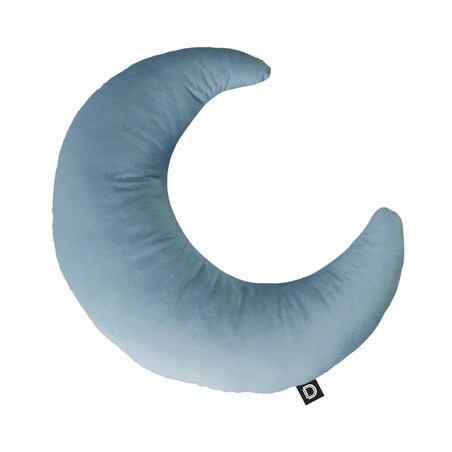 Poduszka księżyc VELVET VE2260 | błękitny