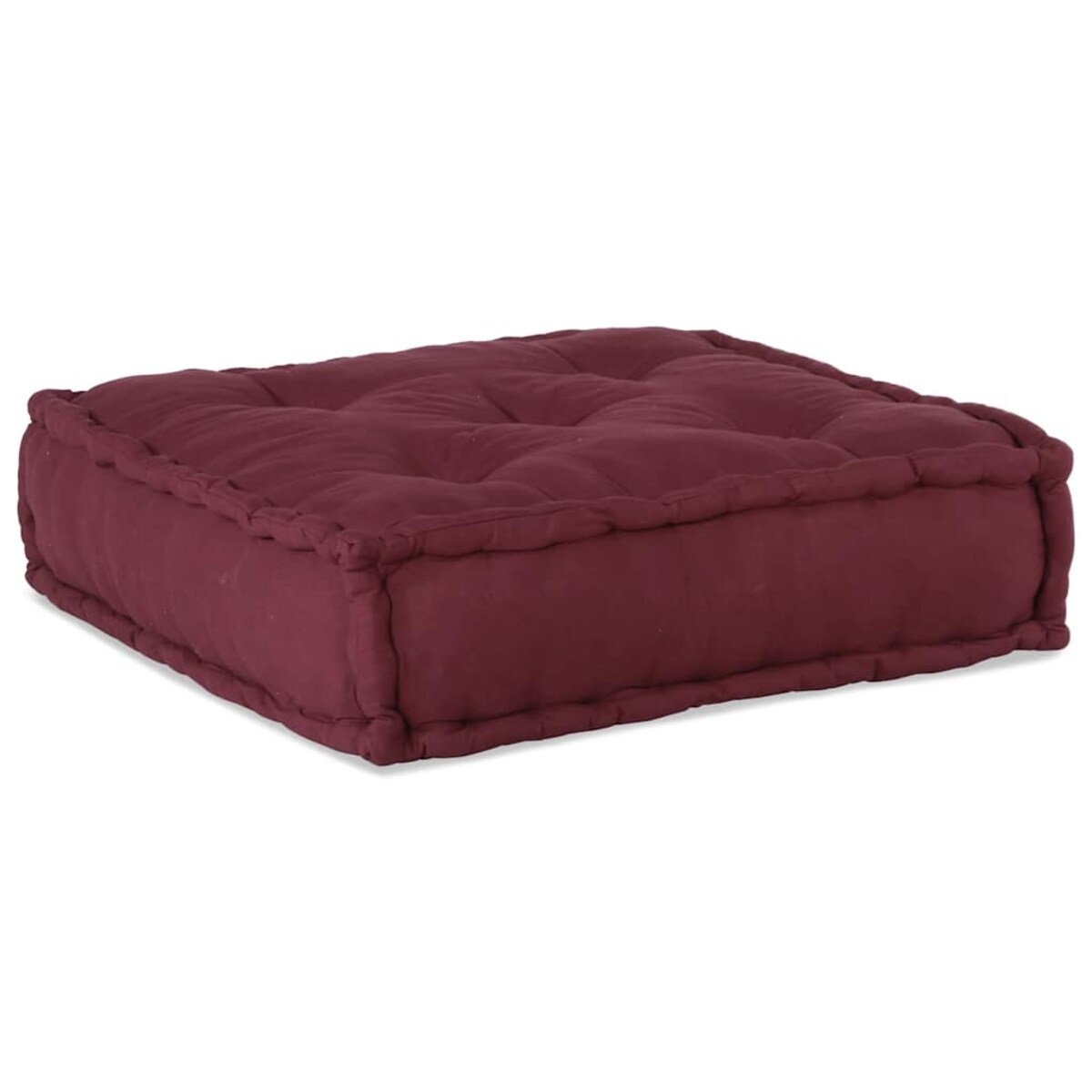vidaXL Modułowa sofa, bordowy, 70x70x54, materiał
