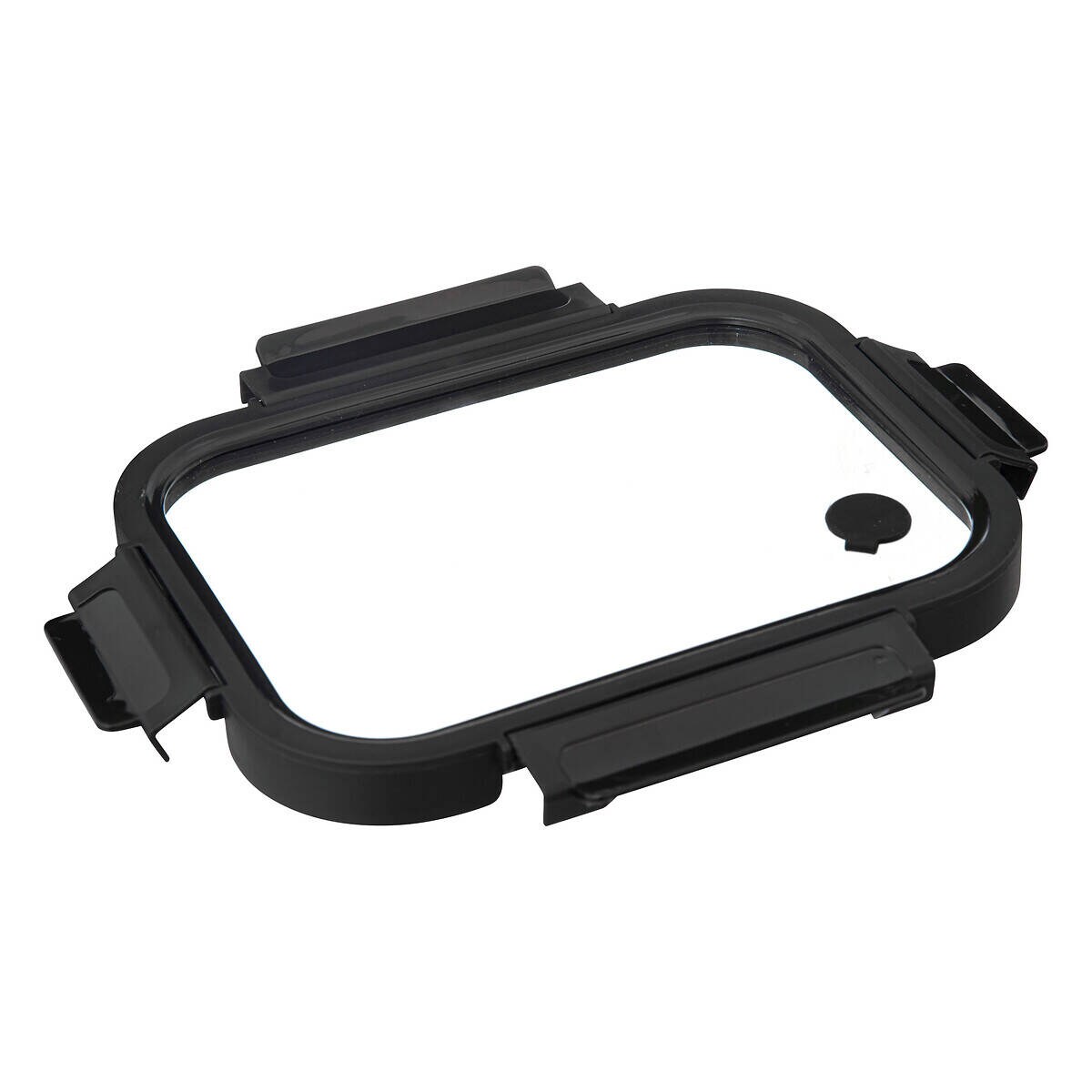 Szklany pojemnik na żywność z hermetyczną pokrywką, transparentny