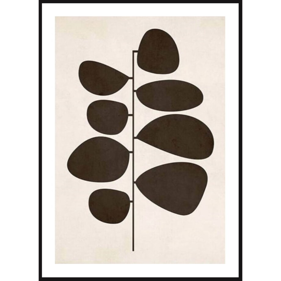 Poster Story, Plakat, Obraz - Kwiat Retro, wymiary 42 x 60 cm