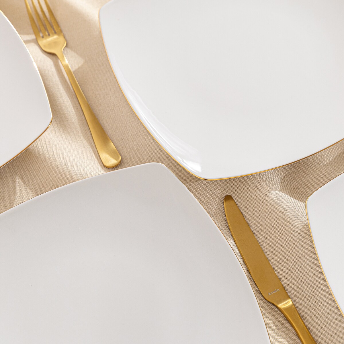 Konsimo CARLINA Talerz obiadowy 6szt.