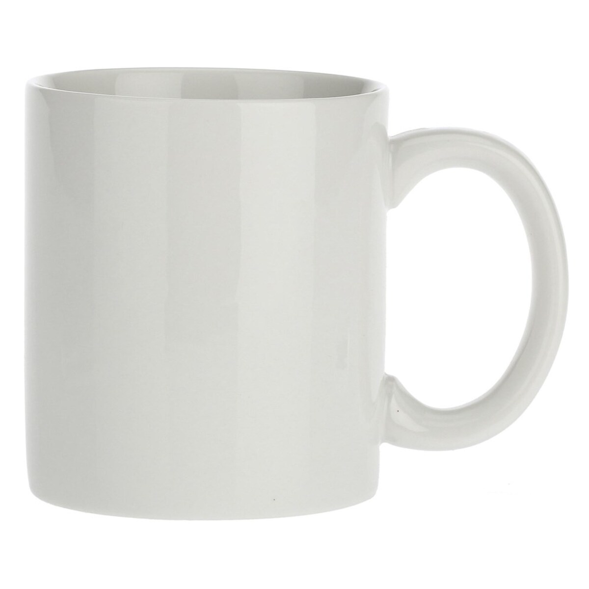 Zestaw 6 kubków z uchwytem Corte - Biały, 350 ml