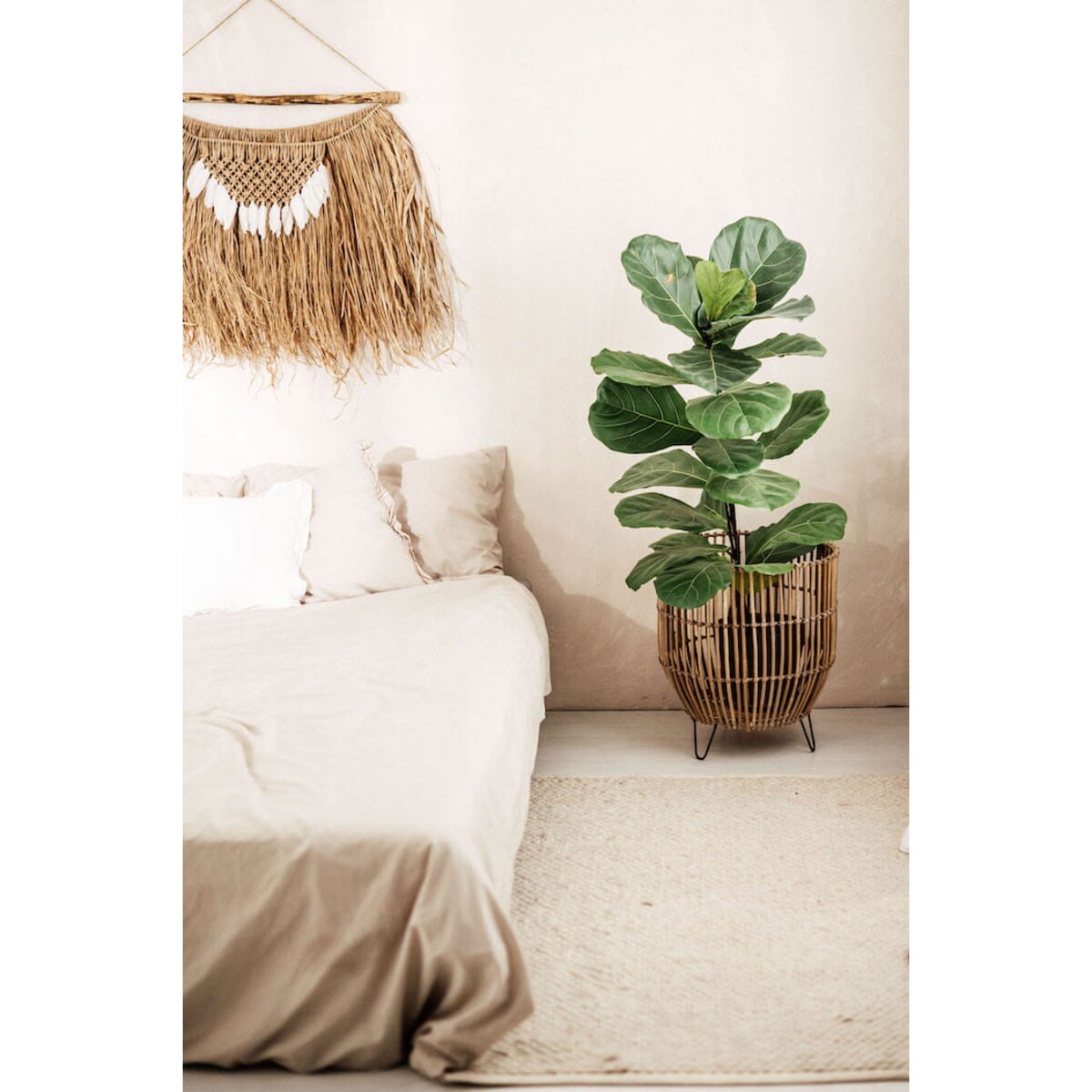 DONICA KOSZ RATTANOWA SZARA LAURA S