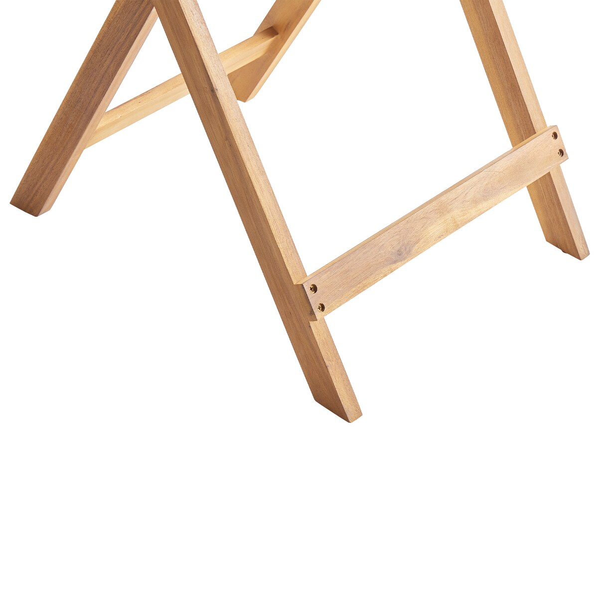 Stolik bistro PROSSEDI 60 cm 60 cm Drewno akacjowe Brązowy