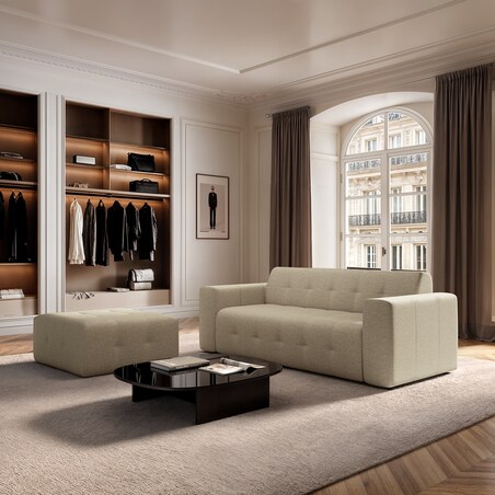 Sofa 3 osobowa Tuil beżowa