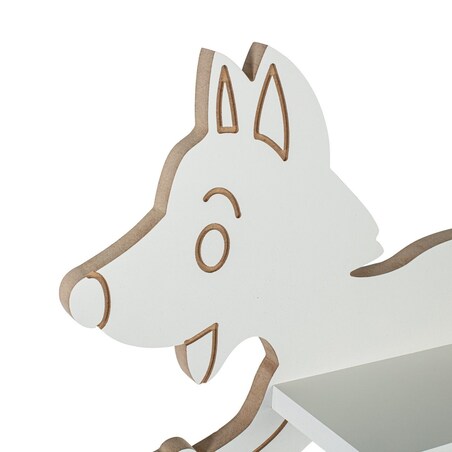 Półka Little Dog 53x14x35cm, 53 x 14 x 35 cm