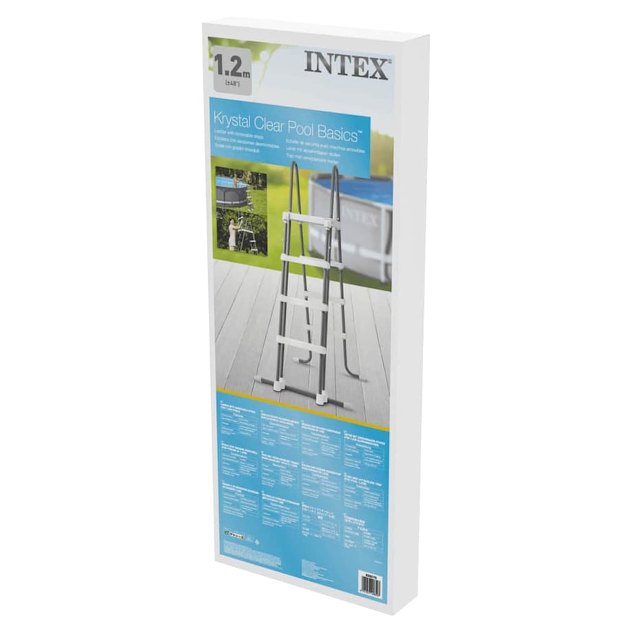 Intex 4-stopniowa drabinka do basenu, 122 cm