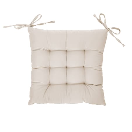 PODUSZKA NA KRZESŁO DO OGRODU WODOODPORRNA WIĄZANA PIKOWANA SIEDZISKO 40x40