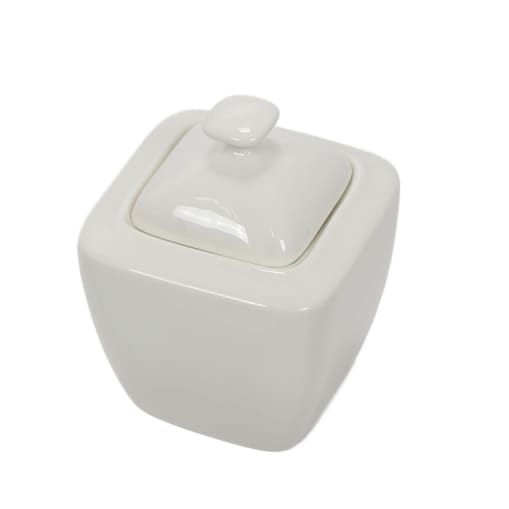 Cukiernica porcelanowa z pokrywką, 320 ml