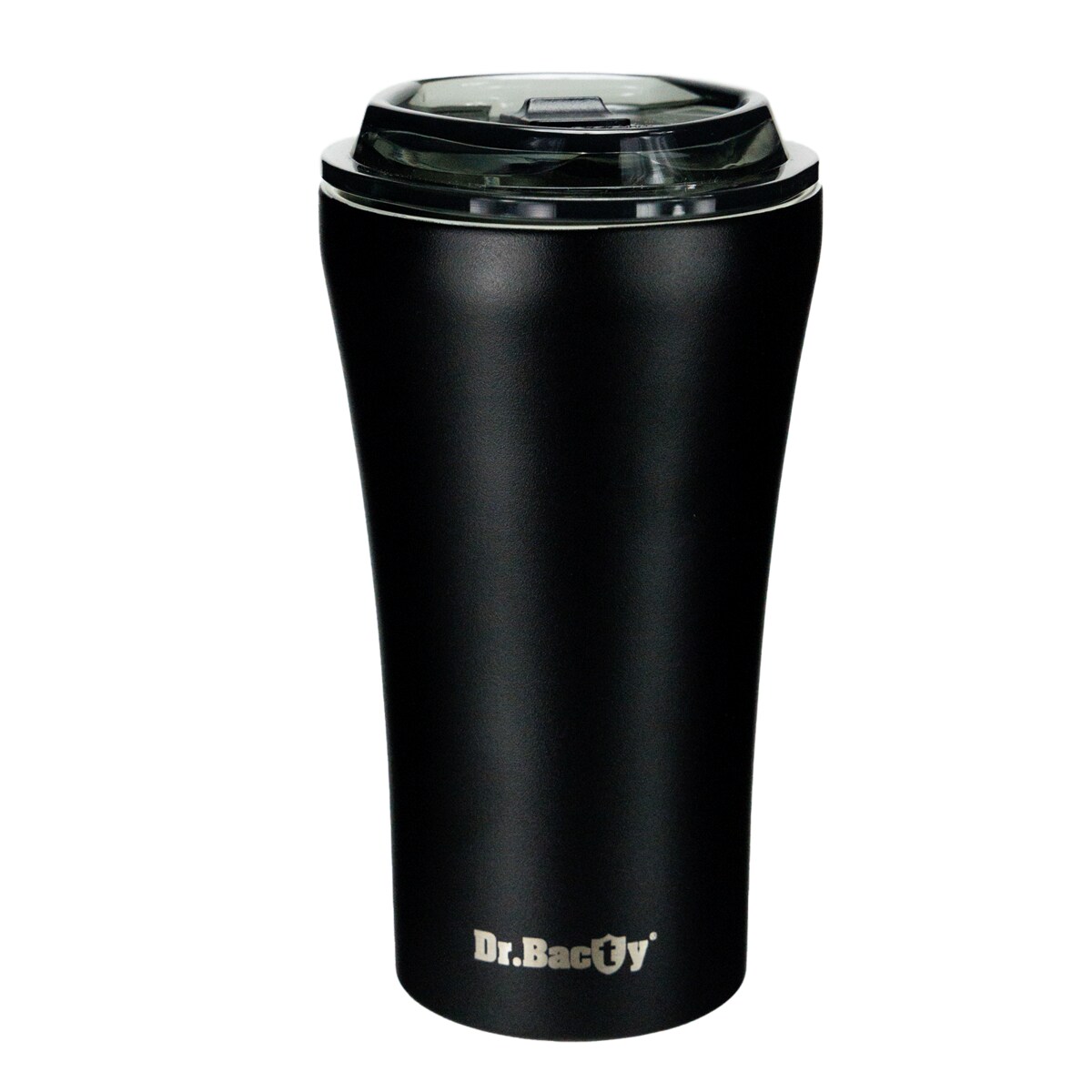 Kubek termiczny na kawę Dr.Bacty Apollo 2.0 - 360 ml - Mt. Everest - Black Matt