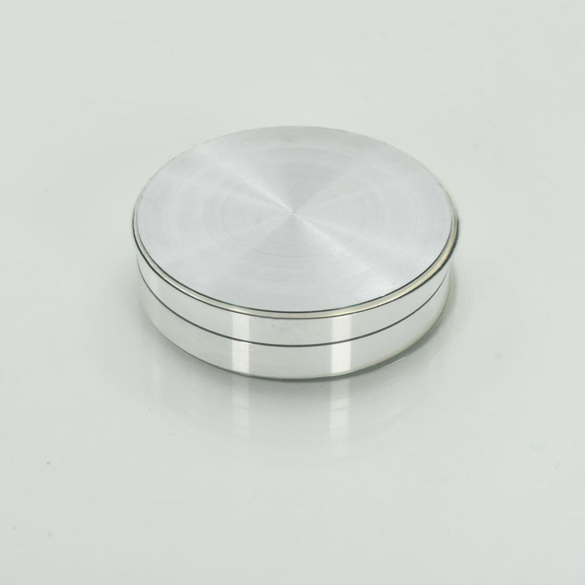 vidaXL Obrotowa taca, przezroczysta, 60 cm, hartowane szkło