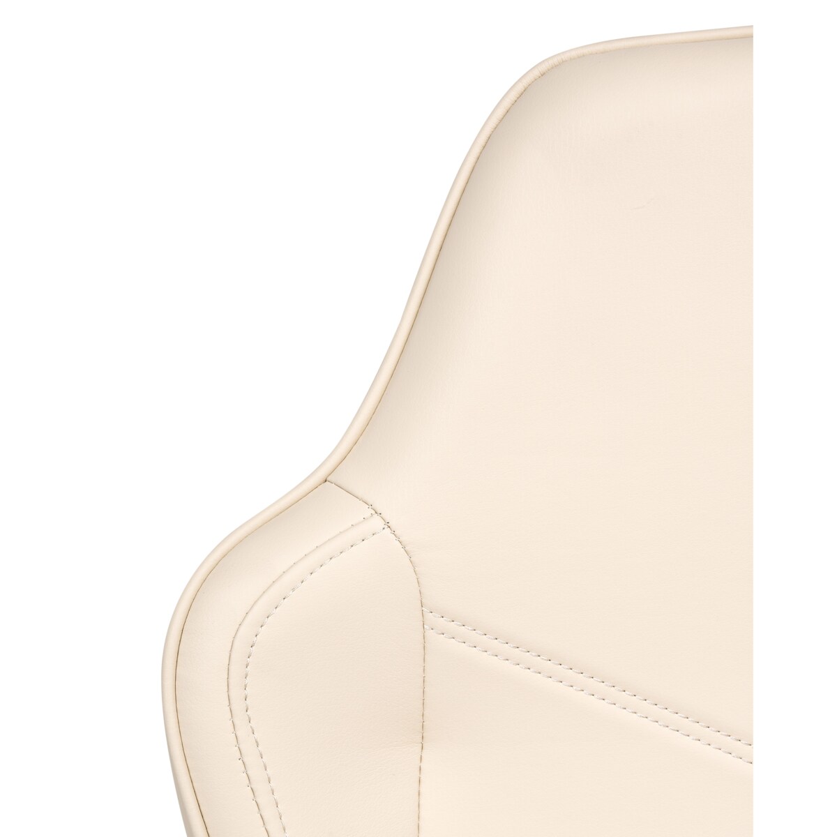 Krzesło biurowe Obrotowy TRIUMPHER Ekoskóra Złamana biel