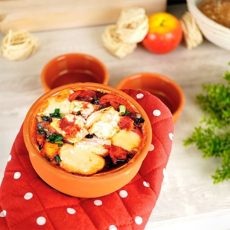 Miseczka miska Kokilka do Zapiekania 3 sztuki 200 ml Żaroodporne Zestaw