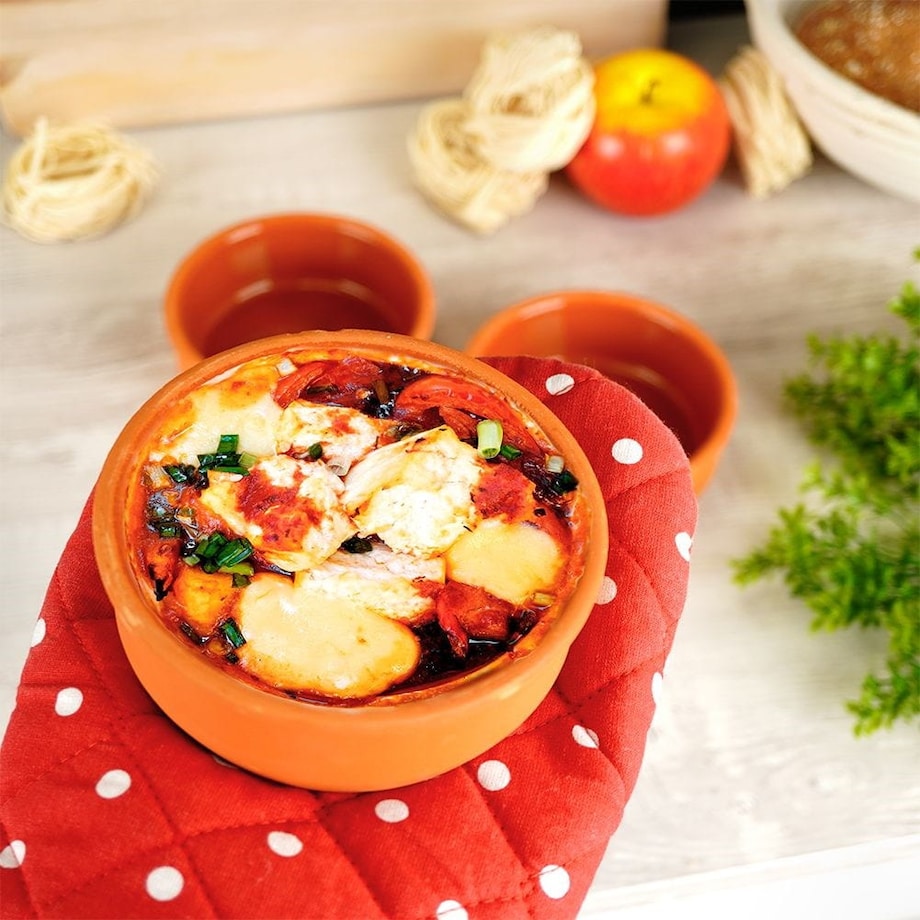 Miseczka miska Kokilka do Zapiekania 3 sztuki 200 ml Żaroodporne Zestaw