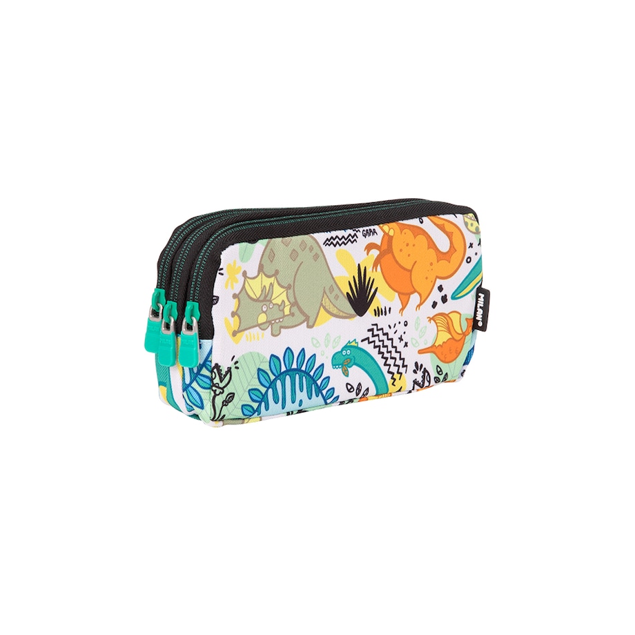 Piórnik 3 komorowy duży MILAN DINOS