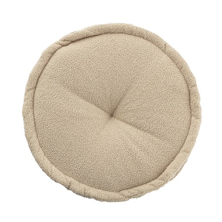 Puf francuski, jasny beż, 50x13cm, Boucle