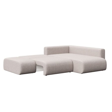 Lumine Sofa narożna - jasnoszara