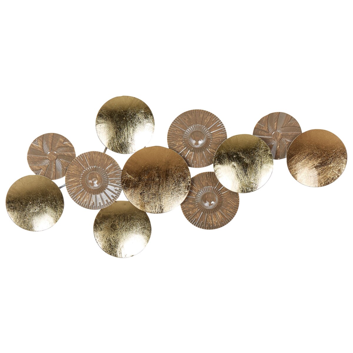 Dekoracja ścienna złota THALLIUM