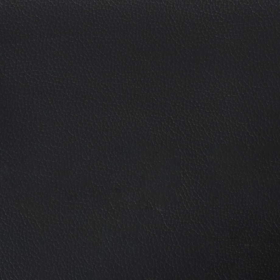 vidaXL Poduszka na wezgłowie, Hvar, czarna, 90 cm, sztuczna skóra