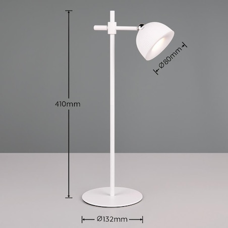 Biurkowa lampka z regulacją Maxima R57791101 RL Light LED 3W 3000K biały