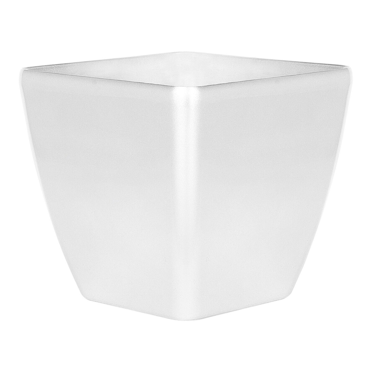 Doniczka 50 x 50 x 48 cm srebrna ASTRAS