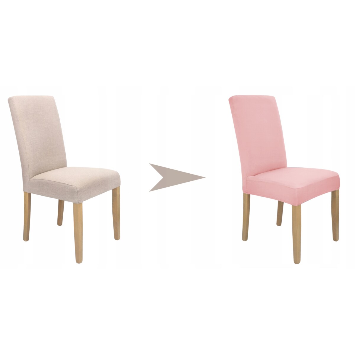 POKROWIEC NA KRZESŁO RÓŻOWY ELASTYCZNY [21L]