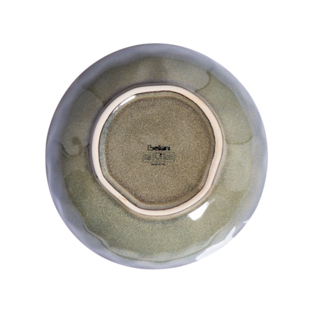 Zestaw 8 głębokich talerzy THYME Kamionka Ciemnozielony