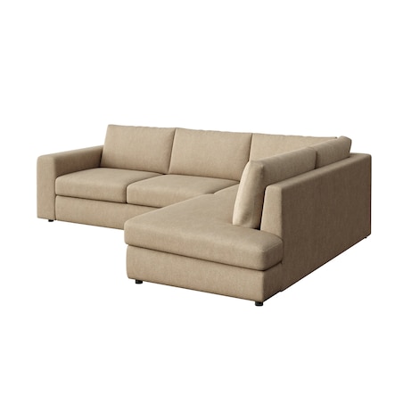 Sofa narożna prawa Baga camelowa