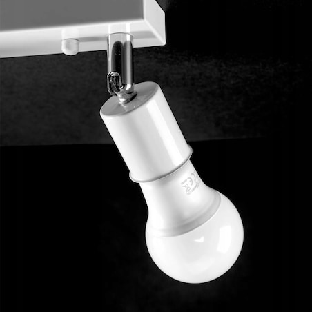Lampa Sufitowa Plafon Reflektor Line White 2