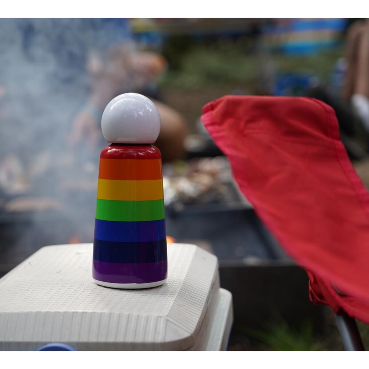 Butelka termiczna Rainbow Skittle, 300 ml, Lund London