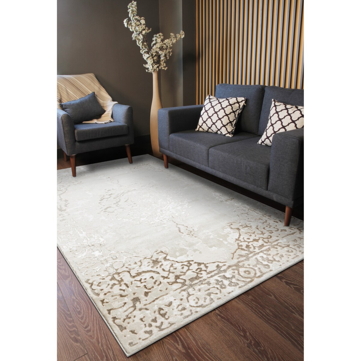 Dywan ALLURE 1961 Ornament, ramka - 140x190 cm