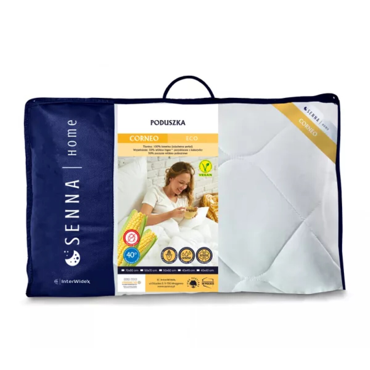 Poduszka 50x70 CORNEO ECO Senna Home