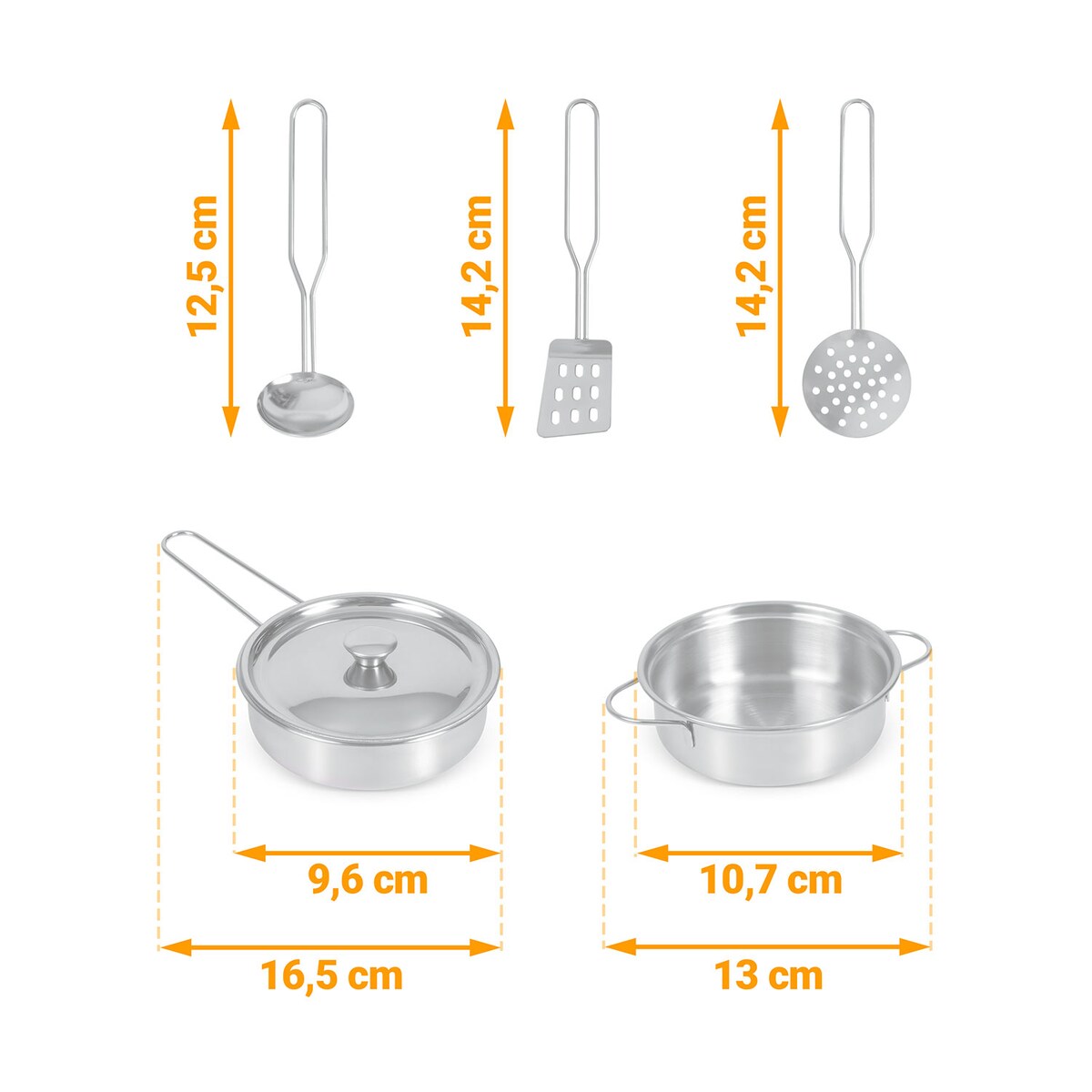 Kuchnia drewniana dla dzieci Ricokids z akcesoriami