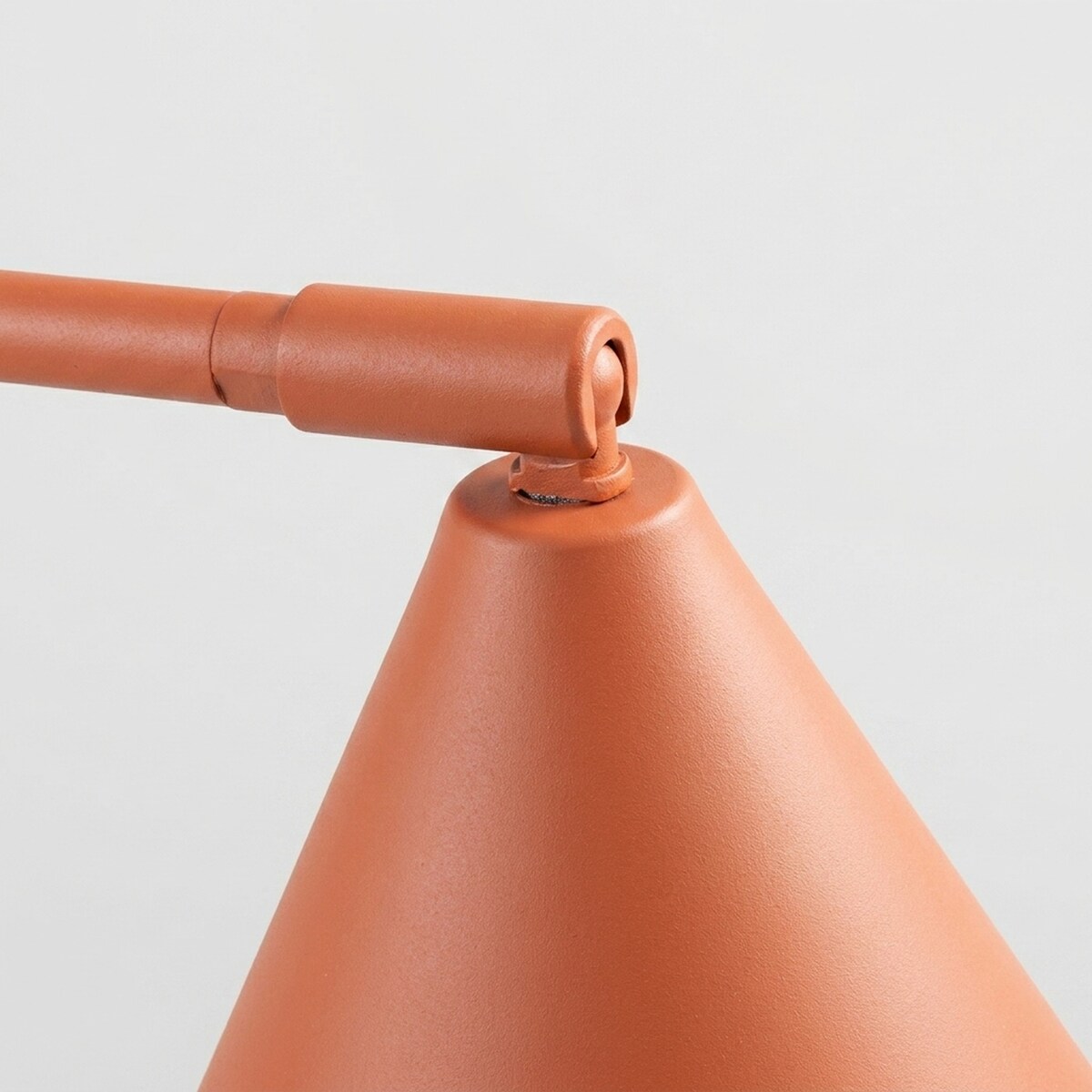 Lampa biurkowa NOX ochra czerwona