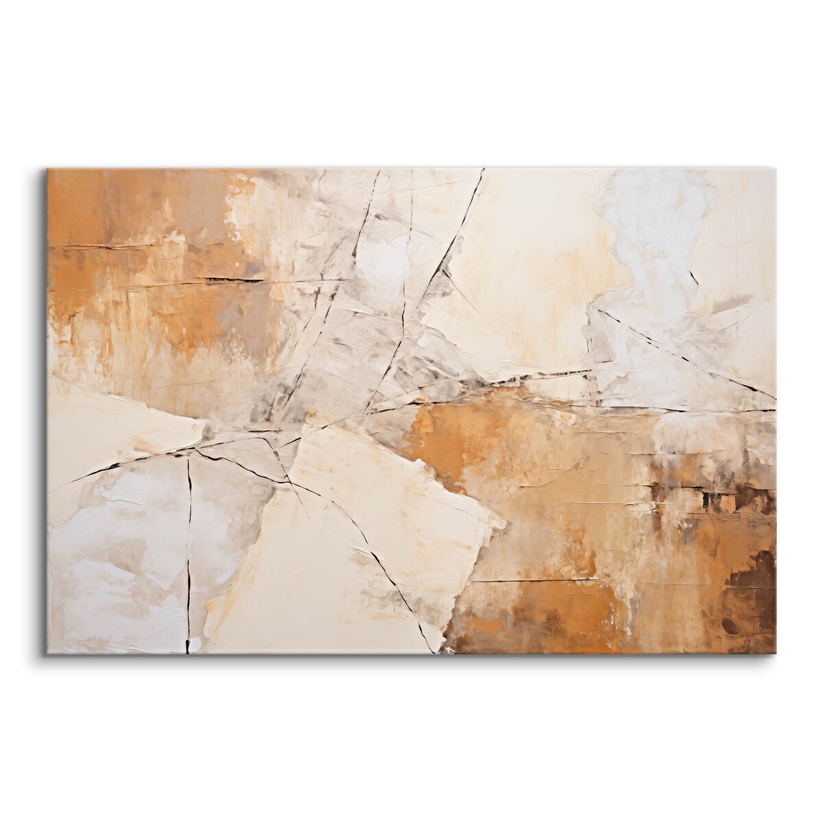 Obraz Ścienny Do Sypialni Salonu Abstrakcja Nowoczesny Wzór Beton 70x50cm