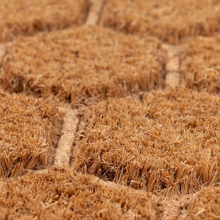 Wycieraczka wejściowa 40x60 cm Heksagony kokosowa pod drzwi