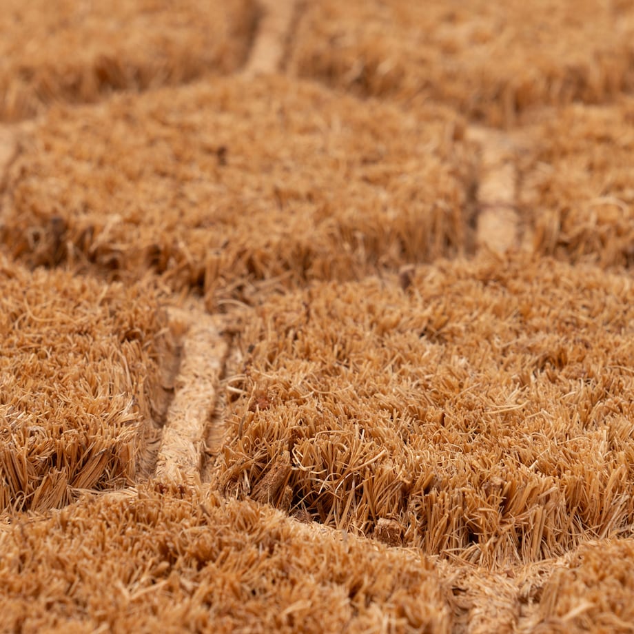Wycieraczka wejściowa 40x60 cm Heksagony kokosowa pod drzwi