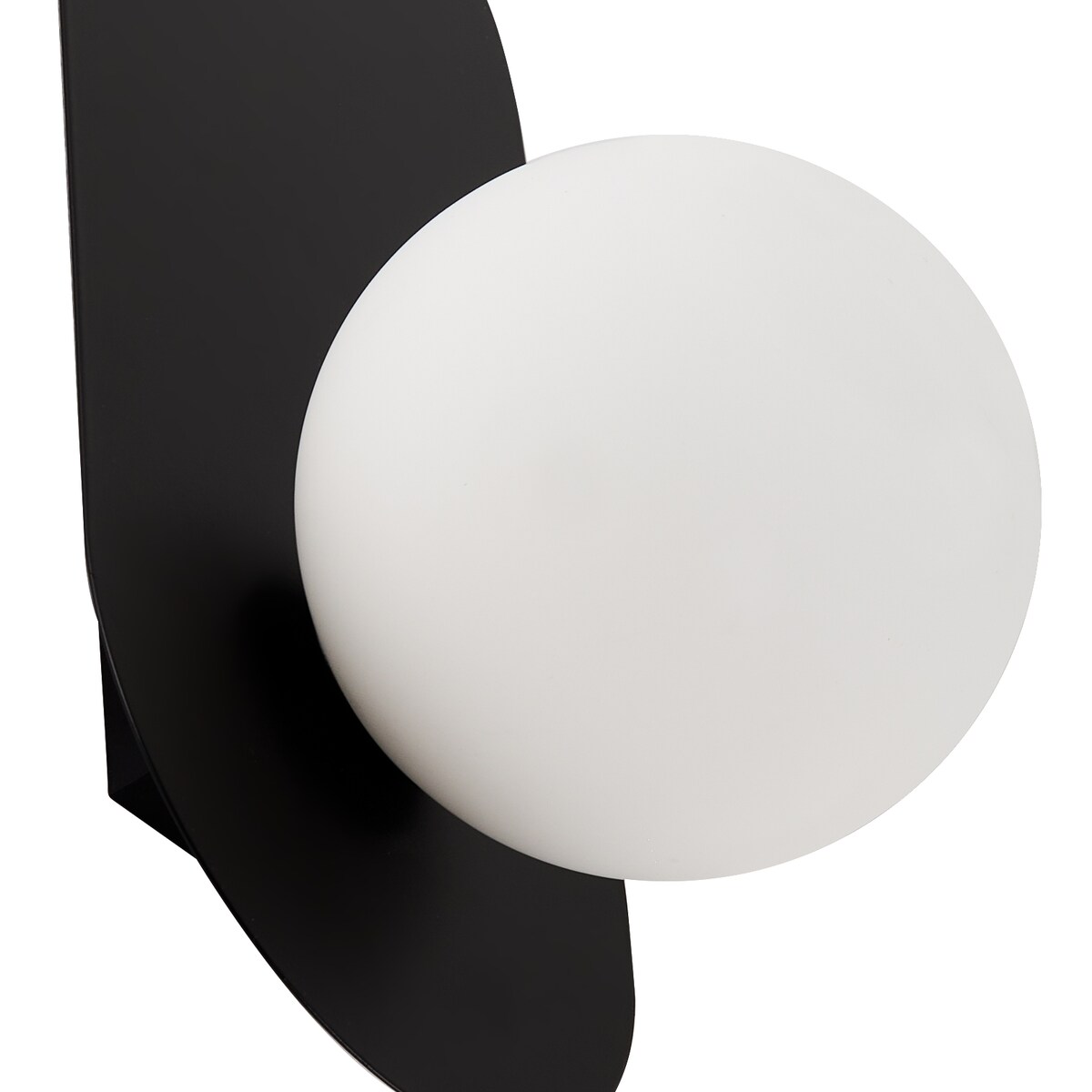 Zestaw 2 lamp ściennych LEISI Czarny
