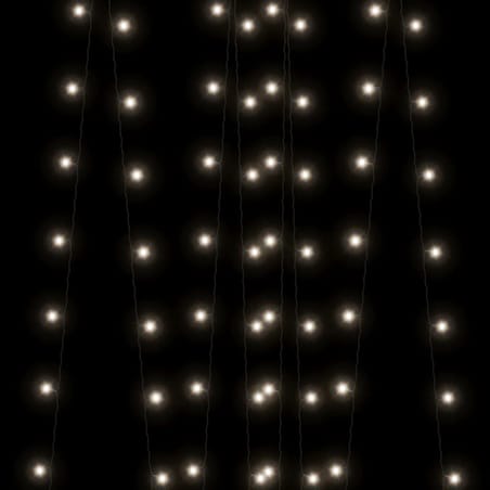 vidaXL Solarne lampki dekoracyjne, 2 szt., 2x200 LED, zimne białe