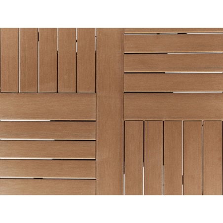 Stolik bistro PALMI 60 cm 60 cm Imitacja drewna Brązowy