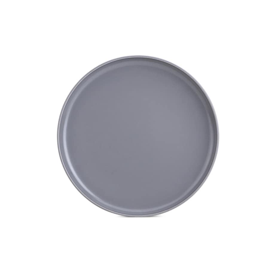 KONSIMO VICTO Zestaw obiadowy 6-osobowy biały/szary/czarny/biały (24 elementy)