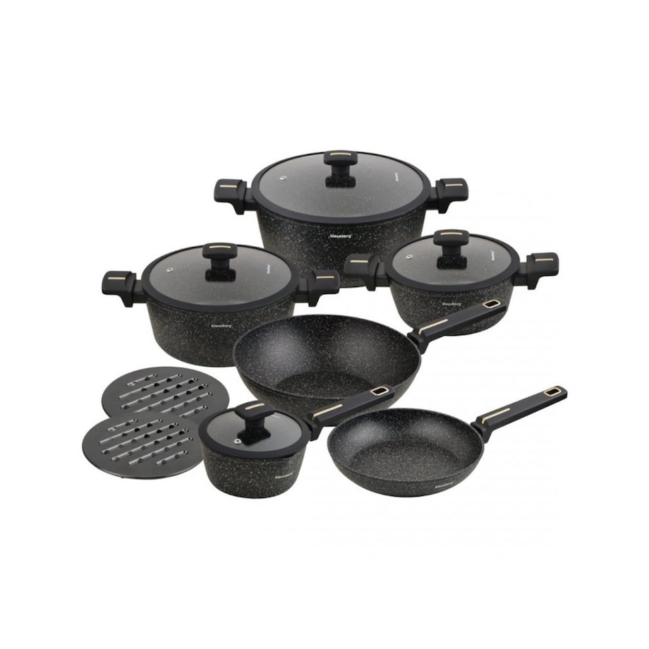 Klausberg zestaw 12 garnków marmurkowych 63913