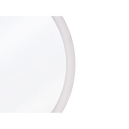 Okrągłe lustro ścienne LED ø 58 cm srebrne YSER