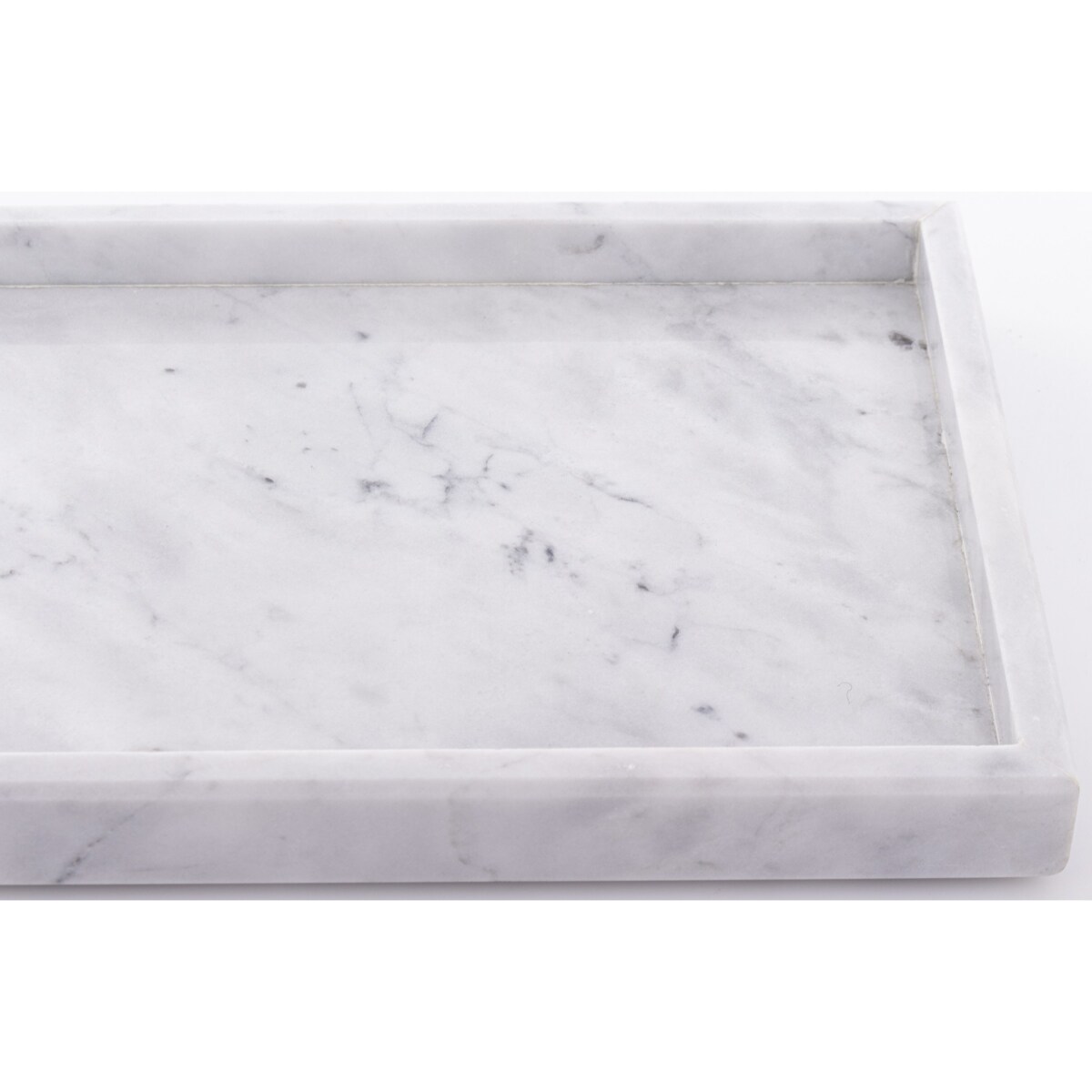 Taca dekoracyjna 30x20 cm MARMARILO  szaro-biała