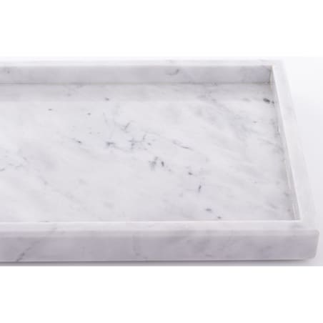 Taca dekoracyjna 30x20 cm MARMARILO szaro-biała