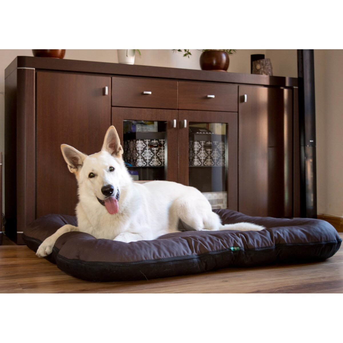 Wodoodporny materac dla psa ponton KLEO, 130x110 cm, Brąz