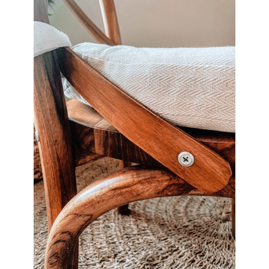 TEAKOWE KRZESŁO TIKA