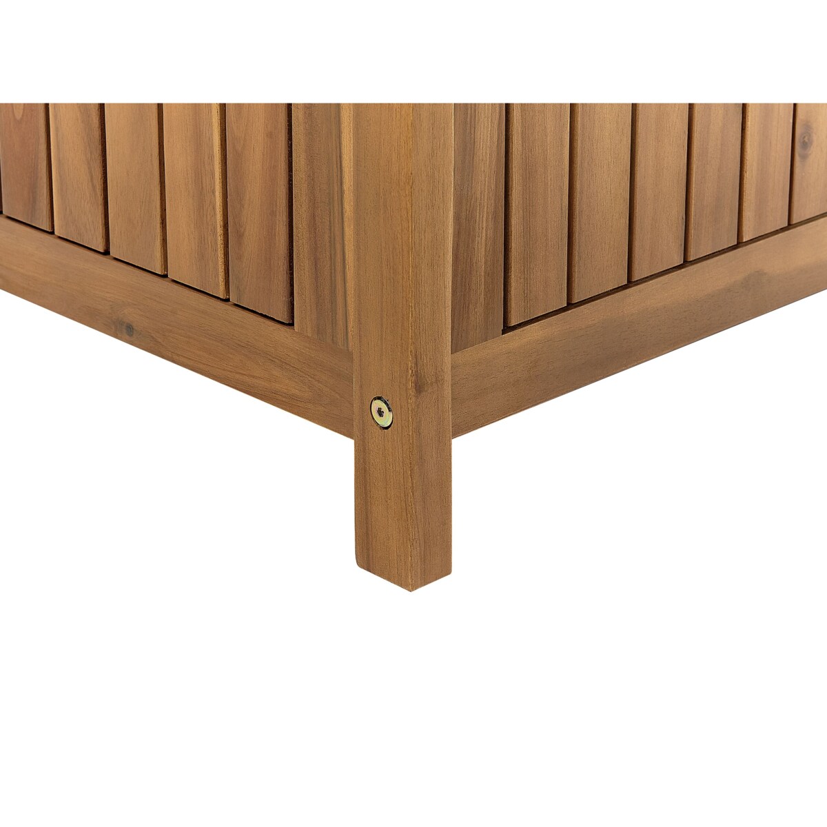 Ławka ogrodowa ze schowkiem 160 cm drewniana SOVANA