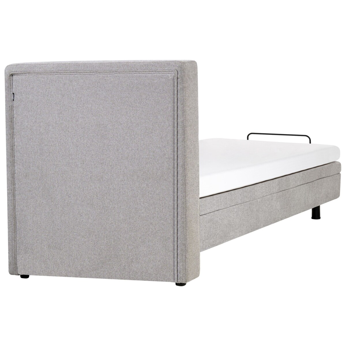 Łóżko regulowane DUKE 90 x 200 cm Jasnoszary